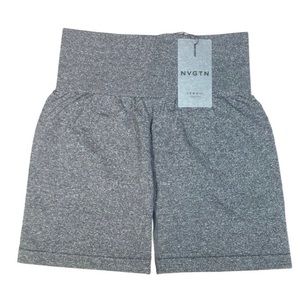 NVGTN Navi Signature 2.0 Shorts Grey Small New